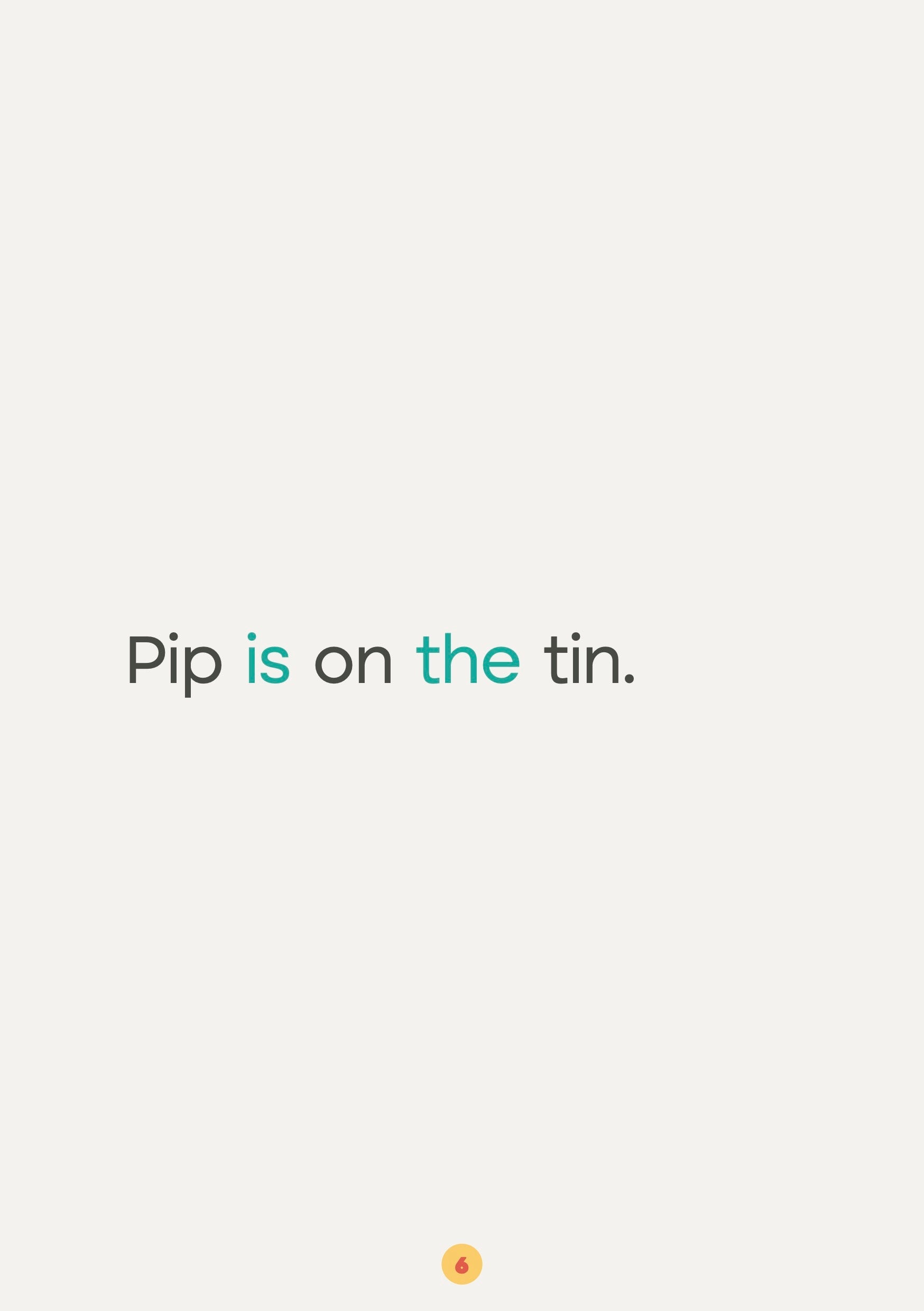 Pip and the Tin - Set 1 Book 3 (Letter/Sound Focus - a, m, s, t, p, f, i, n, o, d) My Store