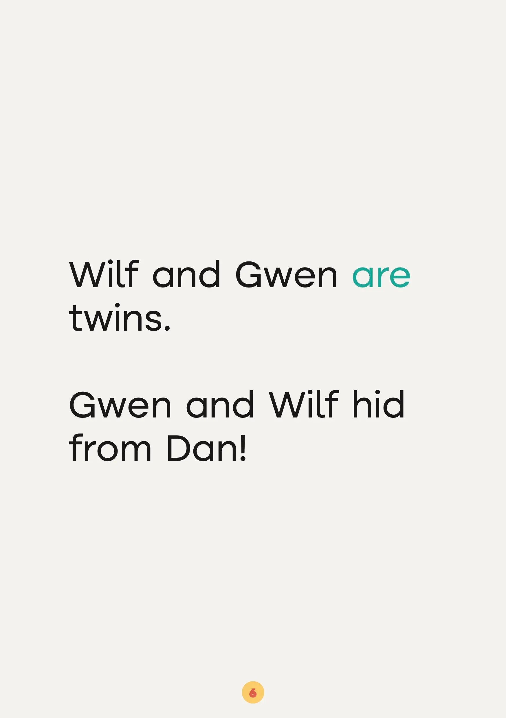 The Twins - Set 3 Book 3 (Letter/Sound Focus - w) My Store