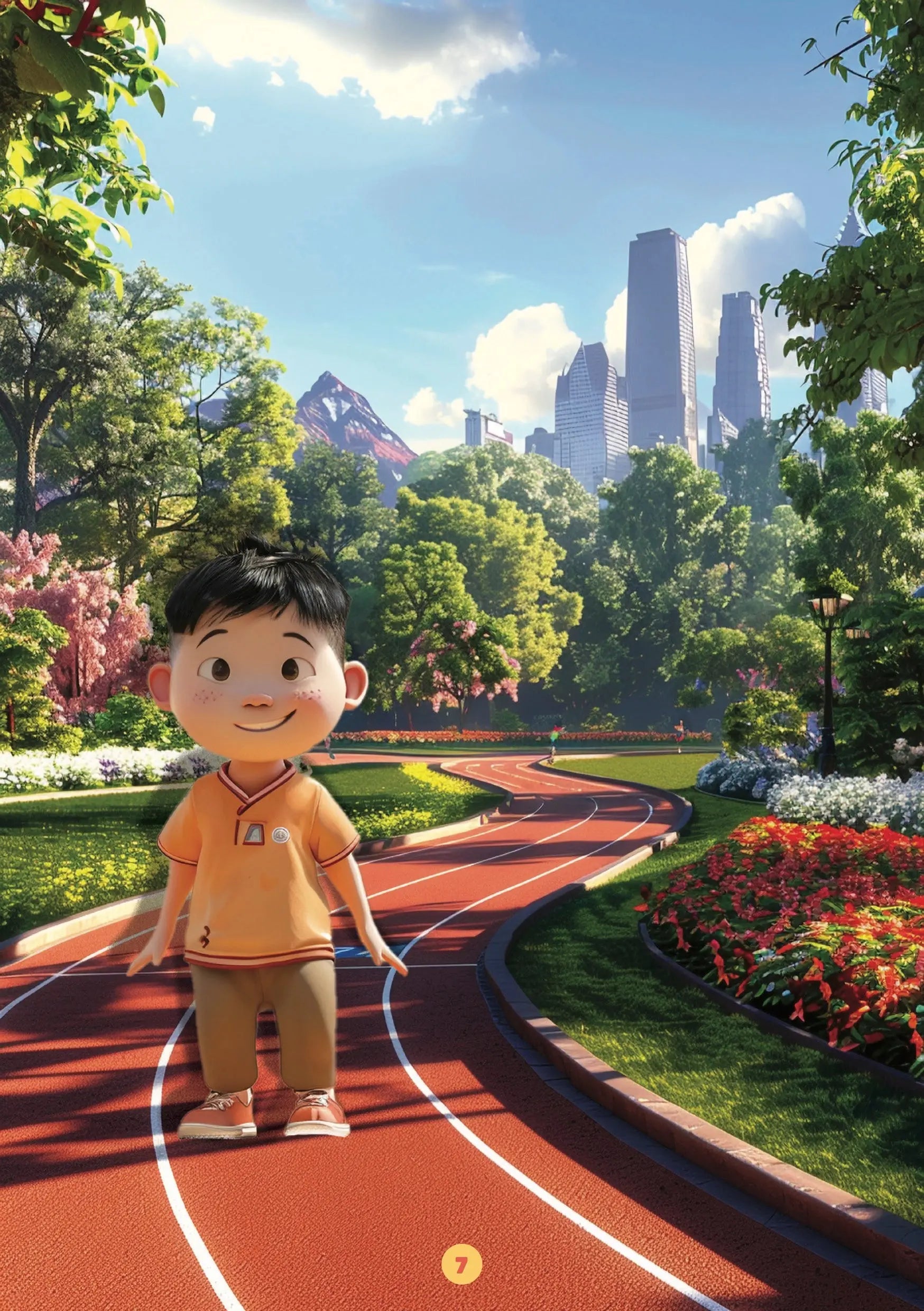 Dan Gets Fit! - Set 4 Book 2 (Letter/sound focus - Short A Nasalised Review) My Store