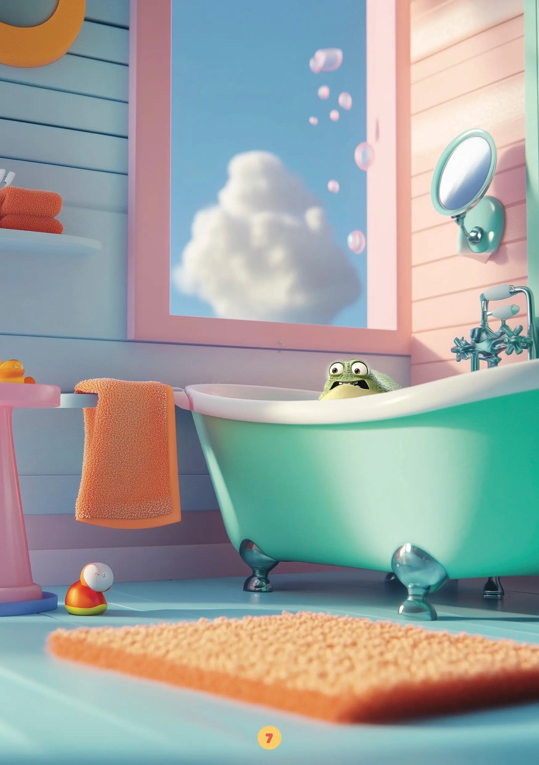 In the Tub! - Set 4 Book 6 (Letter/Sound Focus Short U With Consonant Clusters) My Store