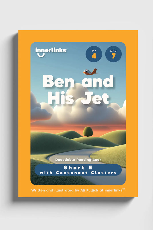 Ben and His Jet - Set 4 Book 7 (Letter/Sound Focus Short E With Consonant Clusters) My Store