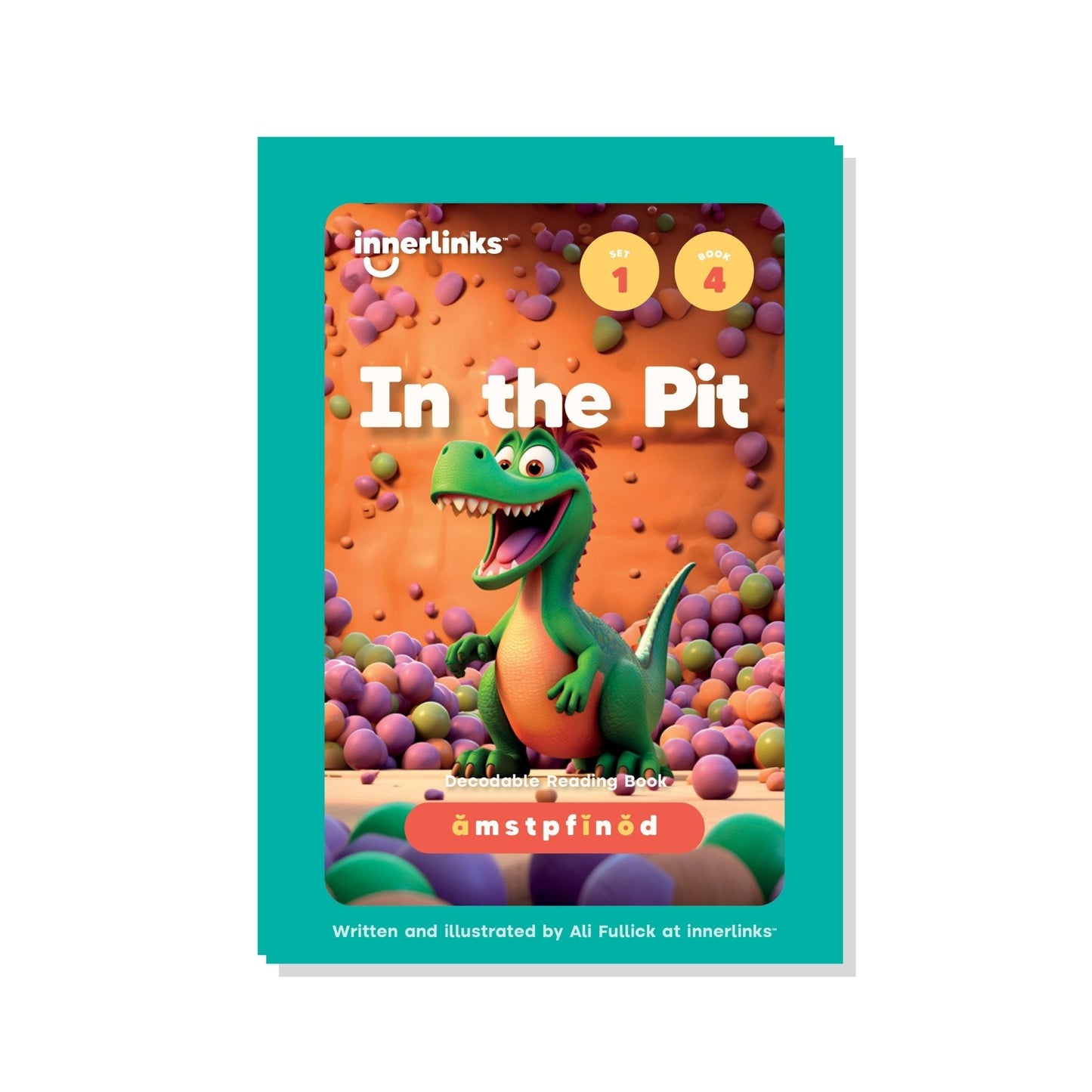 In the Pit decodable book cover, Structured Literacy reader for UFLI Lesson 13