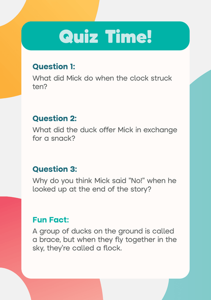 Mick's Snack - Set 5 Book 3 (ck) Innerlinks Decodable Books