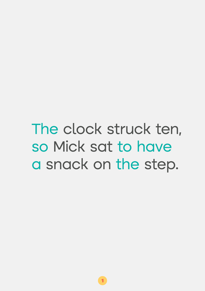 Mick's Snack - Set 5 Book 3 (ck) Innerlinks Decodable Books