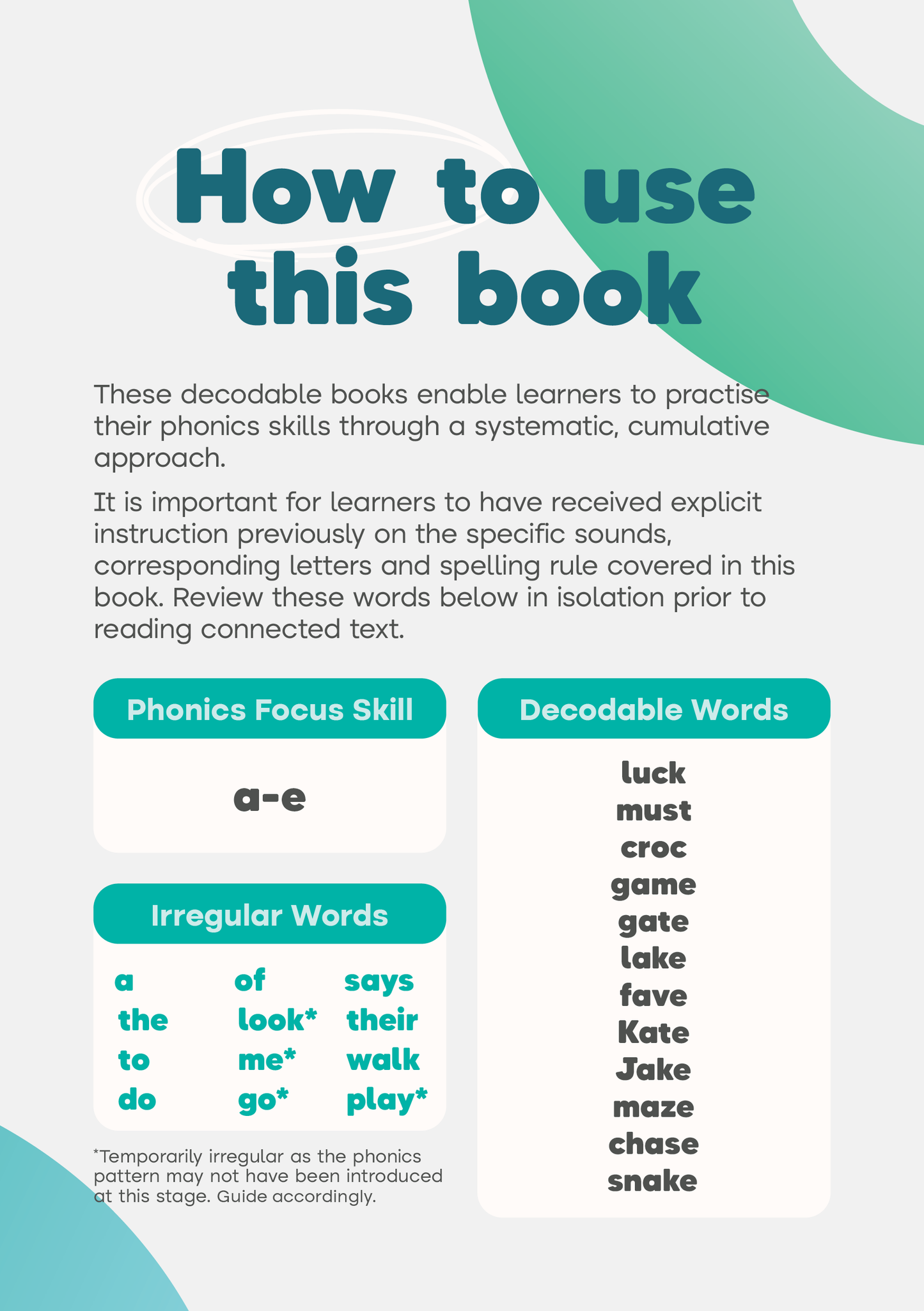 The Game | Set 6 Innerlinks Decodable Books