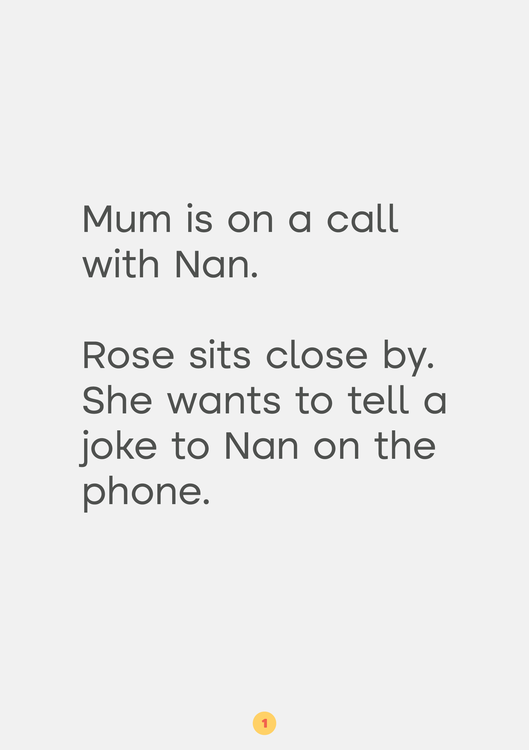 Rose Calls Nan | Set 6 Innerlinks Decodable Books