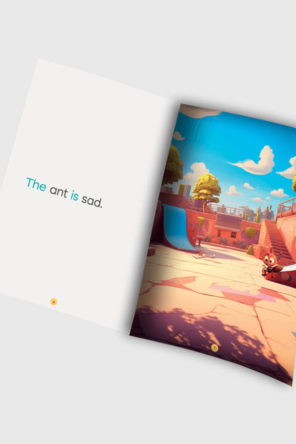 Innerlinks Set 1 decodable book bundle, interior spread preview