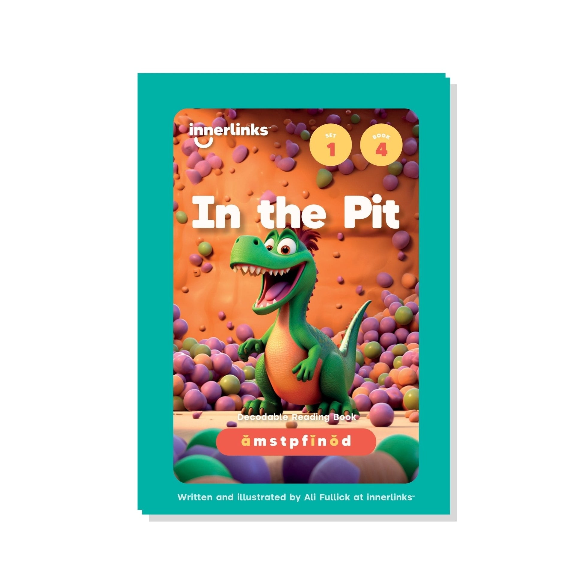 In the Pit decodable book cover, Structured Literacy reader for UFLI Lesson 13