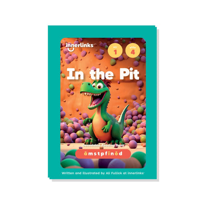 In the Pit decodable book cover, Structured Literacy reader for UFLI Lesson 13