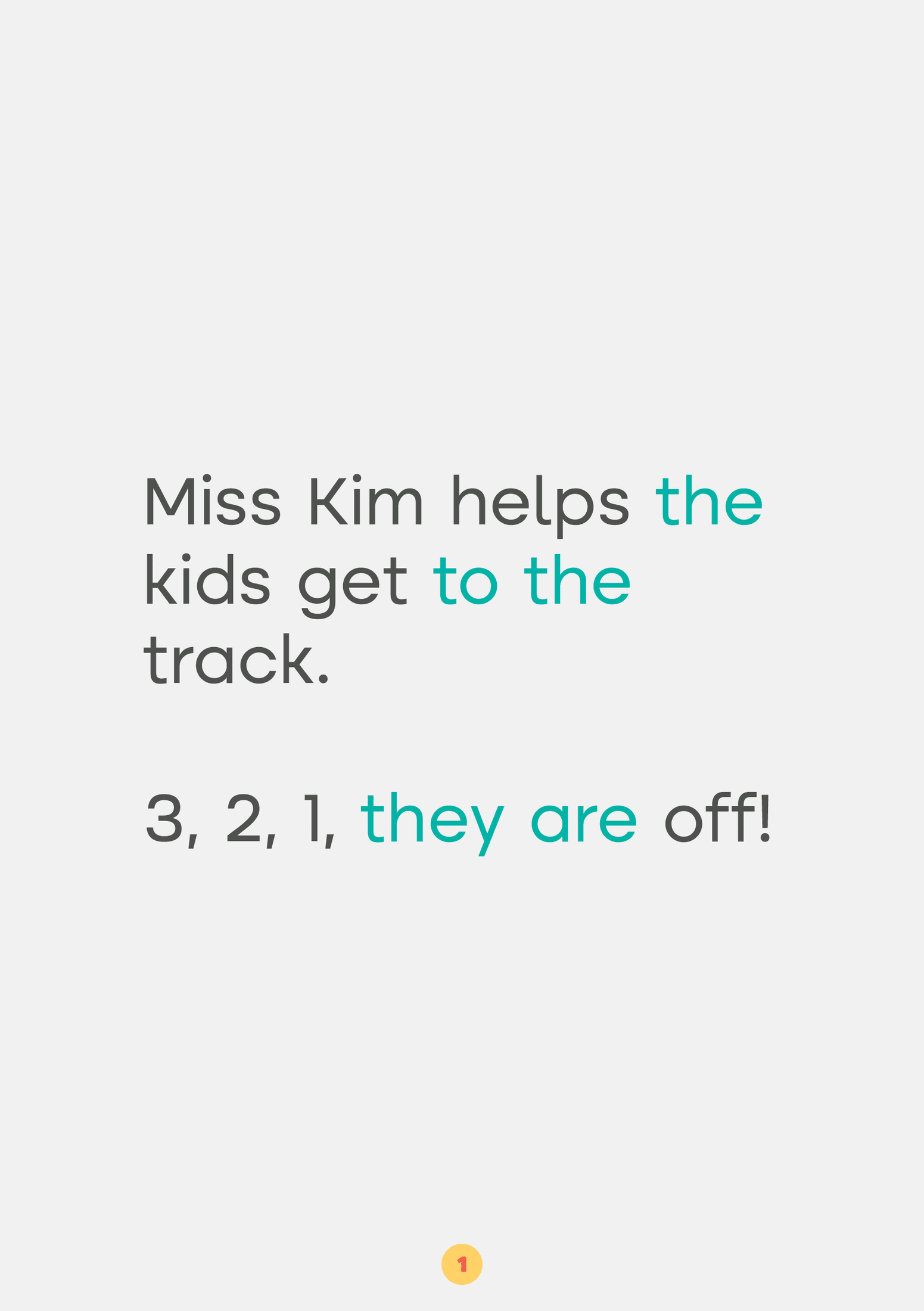 At the Track- Set 5 Book 6 (th - unvoiced) Innerlinks Decodable Books